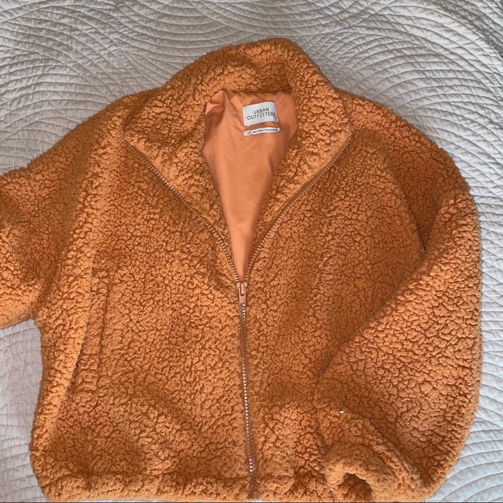 Urban outfitters orange teddy
